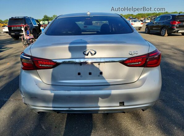 JN1EV7AP6LM200375 2020 INFINITI Q50 Silver Հետևի տեսք