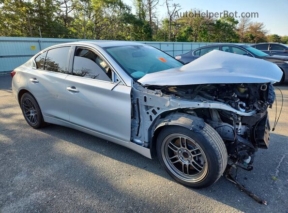 JN1EV7AP6LM200375 2020 INFINITI Q50 Silver Առջևի աջ