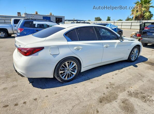 JN1EV7AP6LM207519 2020 INFINITI Q50 White უკანა მარჯვენა