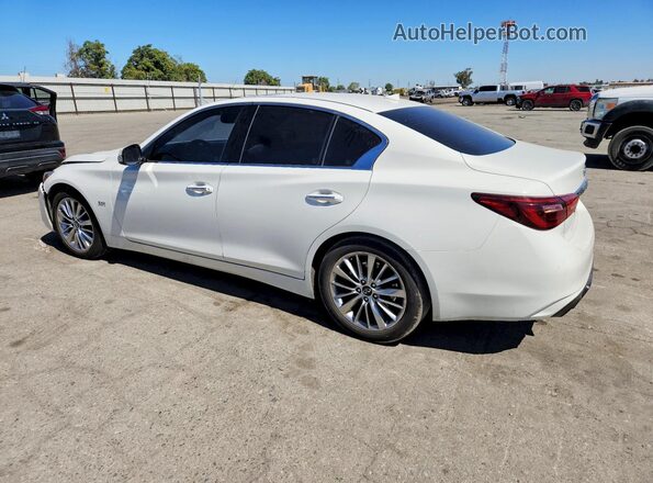 JN1EV7AP6LM207519 2020 INFINITI Q50 White უკანა მარცხენა