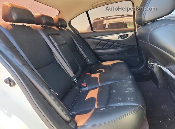 JN1EV7AP6LM207519 2020 INFINITI Q50 White უკანა სავარძლების ხედი