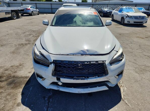 JN1EV7AP6LM207519 2020 INFINITI Q50 White წინა ხედი
