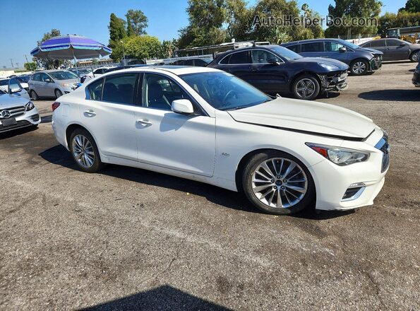 JN1EV7AP6LM207682 2020 INFINITI Q50 White Առջևի աջ