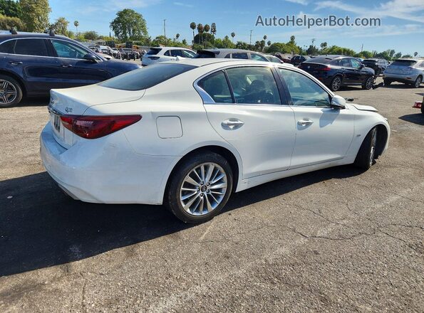JN1EV7AP6LM207682 2020 INFINITI Q50 White Հետևի աջ