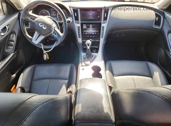 JN1EV7AP6LM207682 2020 INFINITI Q50 White Առջևի վահանակի տեսք