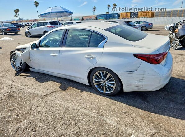JN1EV7AP6LM207682 2020 INFINITI Q50 White Հետևի ձախ