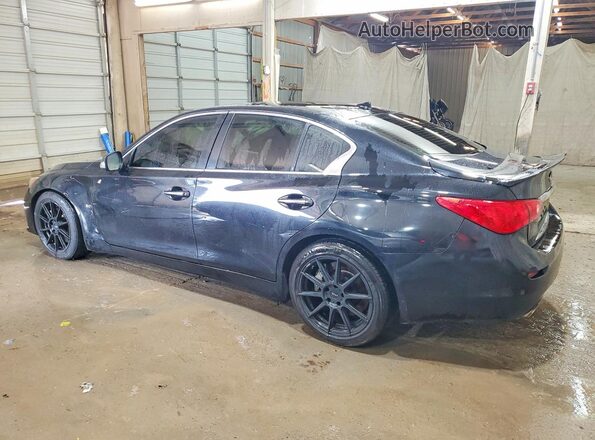 JN1EV7AP7HM736582 2017 INFINITI Q50 Black Tył lewy
