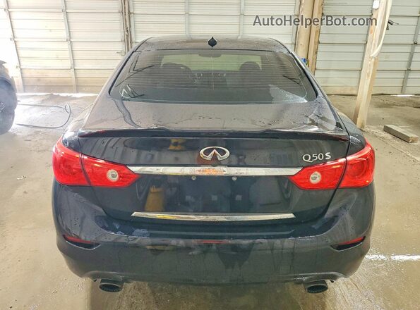 JN1EV7AP7HM736582 2017 INFINITI Q50 Black Widok z tyłu