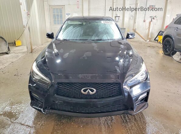 JN1EV7AP7HM736582 2017 INFINITI Q50 Black Widok z przodu