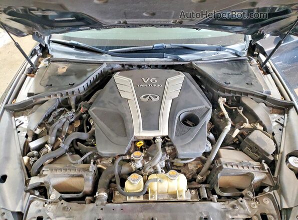 JN1EV7AP7HM736582 2017 INFINITI Q50 Black Widok wnętrza z tyłu