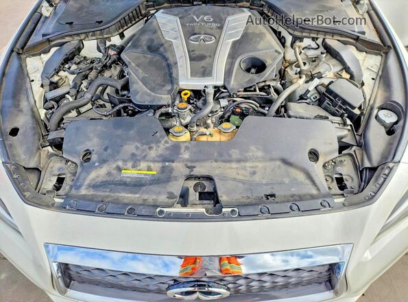JN1EV7AP7JM350590 2018 INFINITI Q50 White Սալոնի հետևի տեսք