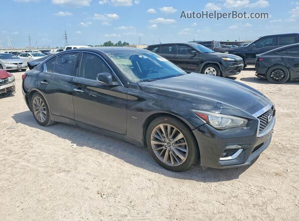 JN1EV7AP7JM351092 2018 INFINITI Q50 Black Delantero derecho