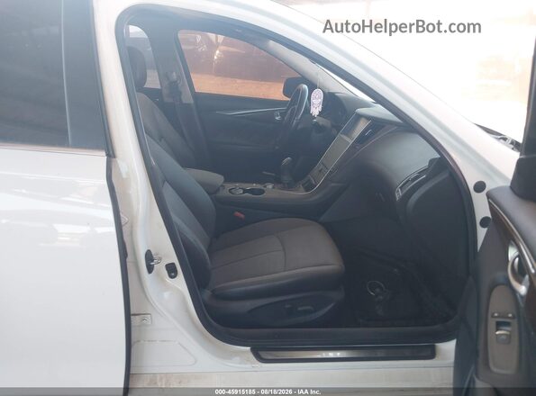 JN1EV7AP7JM354056 2018 INFINITI Q50 Белый Вид салона спереди