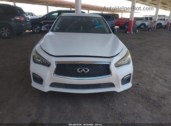 JN1EV7AP7JM354056 2018 INFINITI Q50 Белый Вид спереди