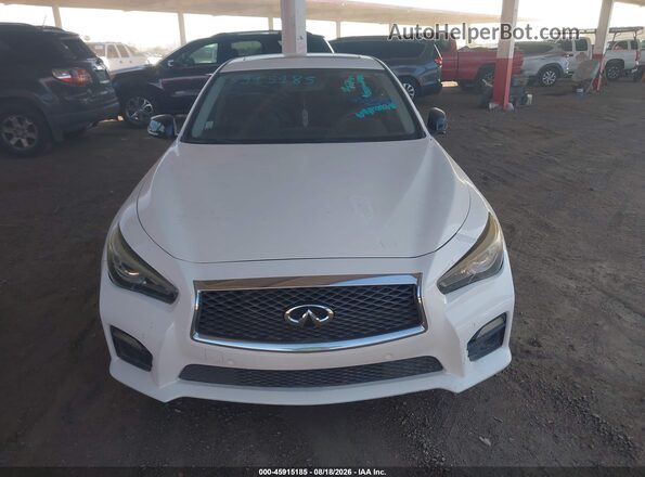 JN1EV7AP7JM354056 2018 INFINITI Q50 Белый Вид панели приборов