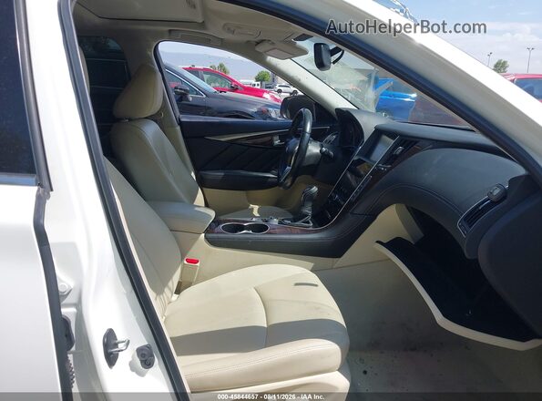 JN1EV7AP7JM360732 2018 INFINITI Q50 Белый Вид салона спереди