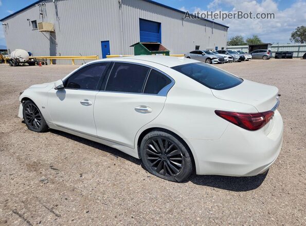 JN1EV7AP7KM511702 2019 INFINITI Q50 White Rear left