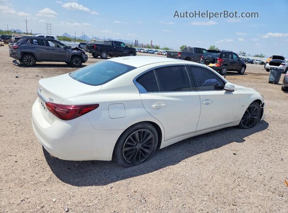 JN1EV7AP7KM511702 2019 INFINITI Q50 White Rear right