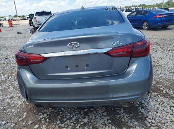 JN1EV7AP7KM514356 2019 INFINITI Q50 Gray Հետևի տեսք