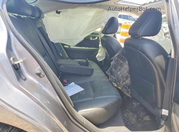 JN1EV7AP7KM514356 2019 INFINITI Q50 Gray Հետևի նստատեղերի տեսք