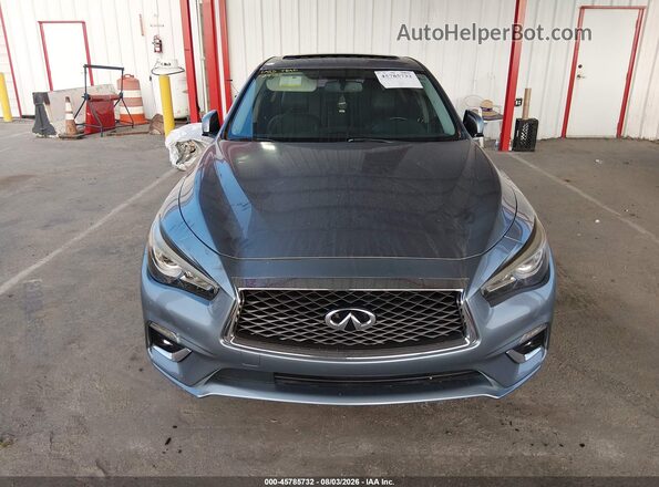 JN1EV7AP7KM516978 2019 INFINITI Q50 Gray Вид щитка приладів