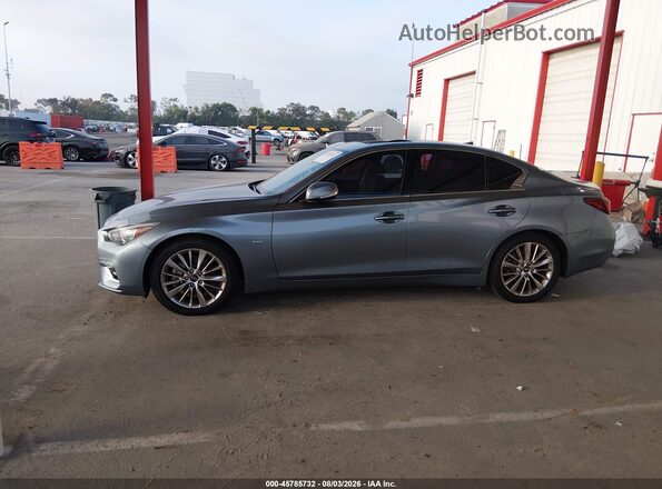 JN1EV7AP7KM516978 2019 INFINITI Q50 Gray Панорамний вид салону 360°