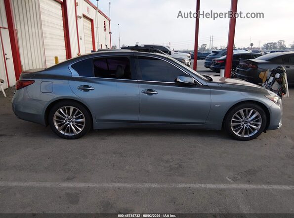 JN1EV7AP7KM516978 2019 INFINITI Q50 Gray Вид задньої частини салону