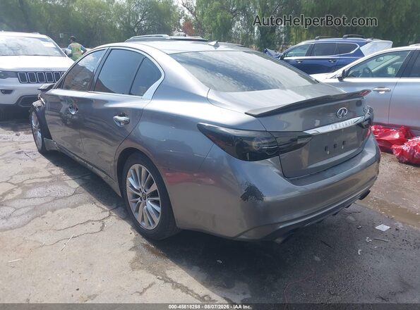 JN1EV7AP7LM203107 2020 INFINITI Q50 Gray Rear left