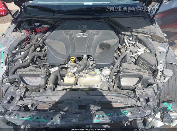 JN1EV7AP7LM203107 2020 INFINITI Q50 Gray Rear view