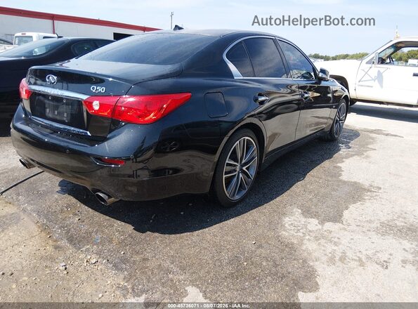 JN1EV7AP8HM736476 2017 INFINITI Q50 Black Հետևի աջ
