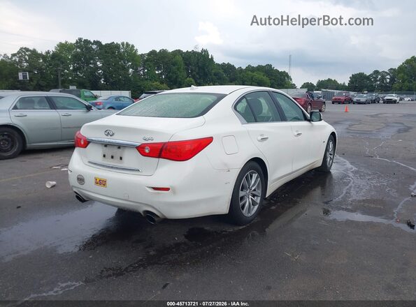 JN1EV7AP8HM738485 2017 INFINITI Q50 Белый Задняя правая четверть