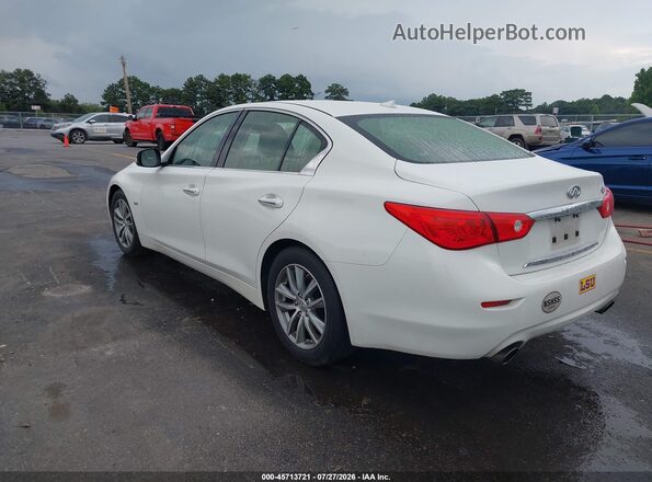 JN1EV7AP8HM738485 2017 INFINITI Q50 Белый Задняя левая четверть
