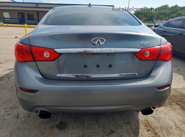 JN1EV7AP8HM740401 2017 INFINITI Q50 Blue Widok z tyłu