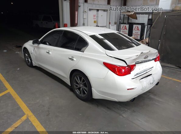JN1EV7AP8HM742553 2017 INFINITI Q50 White Tył lewy