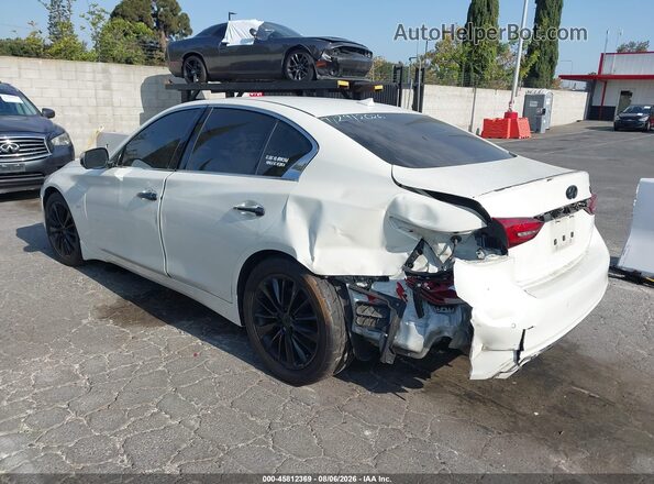 JN1EV7AP8JM352154 2018 INFINITI Q50 White Задня ліва чверть