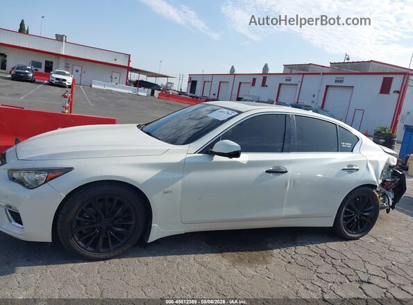 JN1EV7AP8JM352154 2018 INFINITI Q50 White Панорамний вид салону 360°