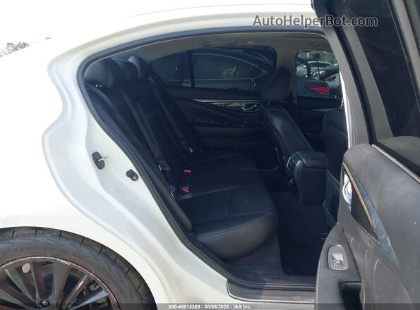 JN1EV7AP8JM352154 2018 INFINITI Q50 White Вид наклейки з VIN-кодом