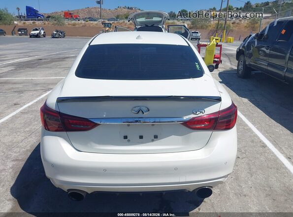 JN1EV7AP8JM352381 2018 INFINITI Q50 White 
