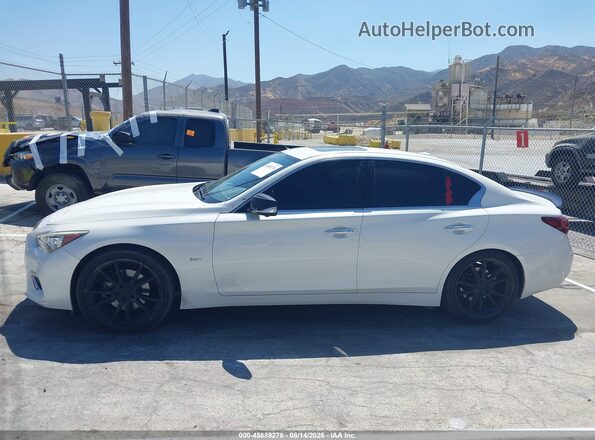JN1EV7AP8JM352381 2018 INFINITI Q50 White სალონის 360-გრადუსიანი ხედი