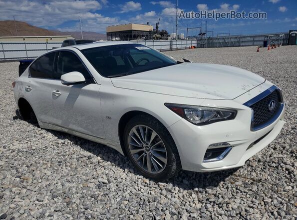JN1EV7AP8JM590649 2018 INFINITI Q50 White წინა მარჯვენა