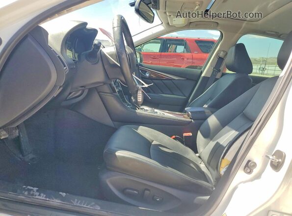 JN1EV7AP8JM590649 2018 INFINITI Q50 White წინა სალონის ხედი