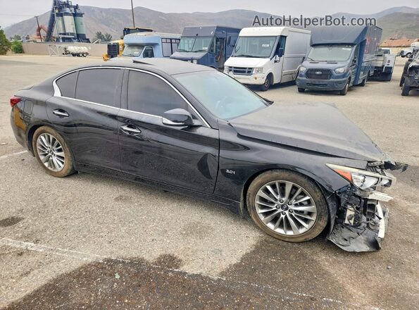JN1EV7AP8JM591946 2018 INFINITI Q50 Black Przód prawy