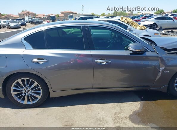 JN1EV7AP8KM542005 2019 INFINITI Q50 Gray Панорамний вид салону 360°