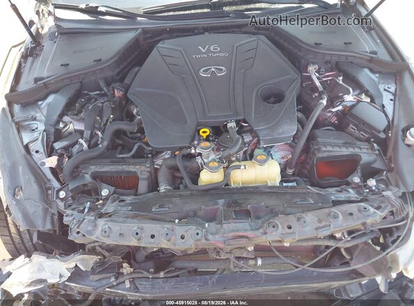 JN1EV7AP8KM542005 2019 INFINITI Q50 Gray Вид ззаду
