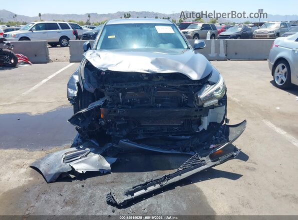 JN1EV7AP8KM542005 2019 INFINITI Q50 Gray Вид задньої частини салону
