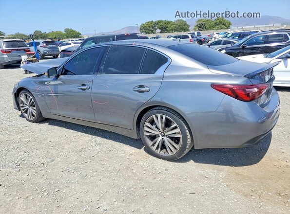 JN1EV7AP8LM202810 2020 INFINITI Q50 Gray Задня ліва чверть