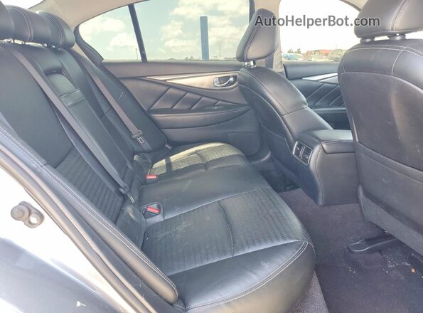 JN1EV7AP8LM202810 2020 INFINITI Q50 Gray Вид задніх сидінь