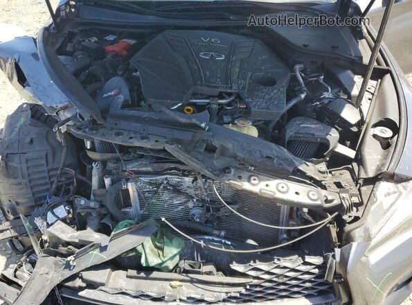 JN1EV7AP8LM202810 2020 INFINITI Q50 Gray Вид задньої частини салону