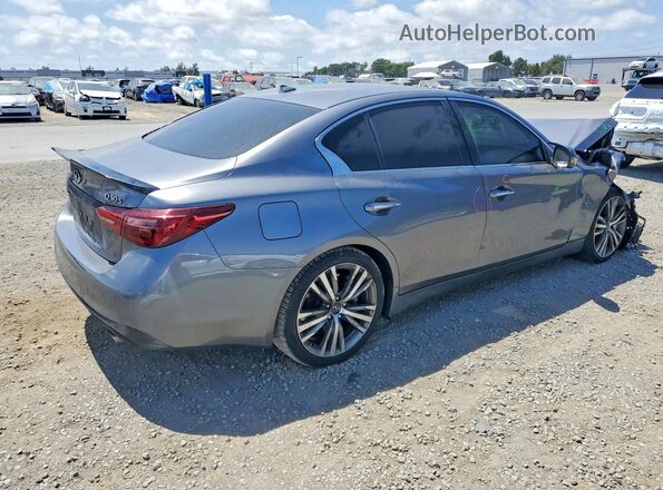 JN1EV7AP8LM202810 2020 INFINITI Q50 Gray Задня права чверть
