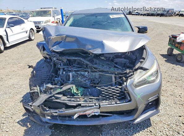 JN1EV7AP8LM202810 2020 INFINITI Q50 Gray Вид спереду